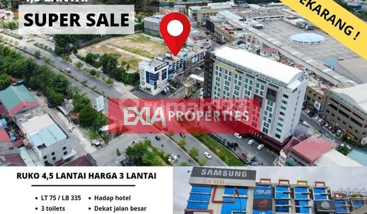 Ruko 4.5 Lantai Nagoyahill Mall Dekat Jalan Besar Terbaik
