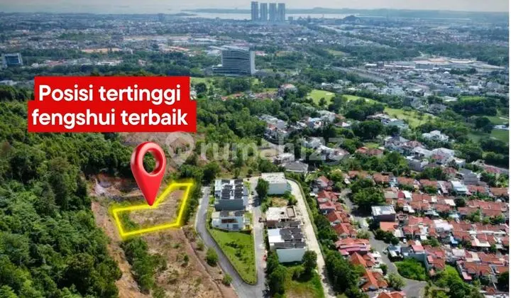 Kavling 1500 M2 View Golf Posisi Tertinggi Terbaik Di Sukajadi