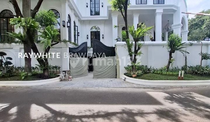 New 2-story house with swimming pool, private elevator, full marble.