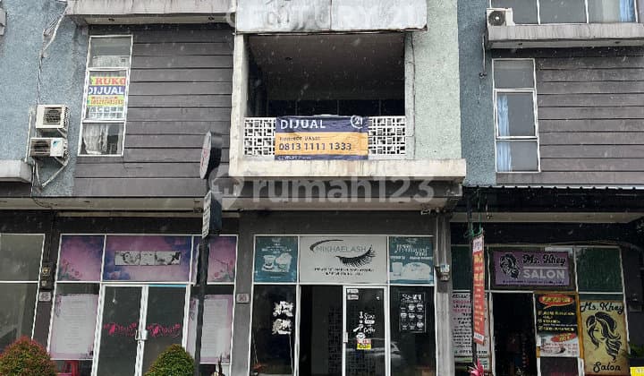 Shop House in Baileys City Ciputat, Suitable for Office, Salon, Spa, etc.