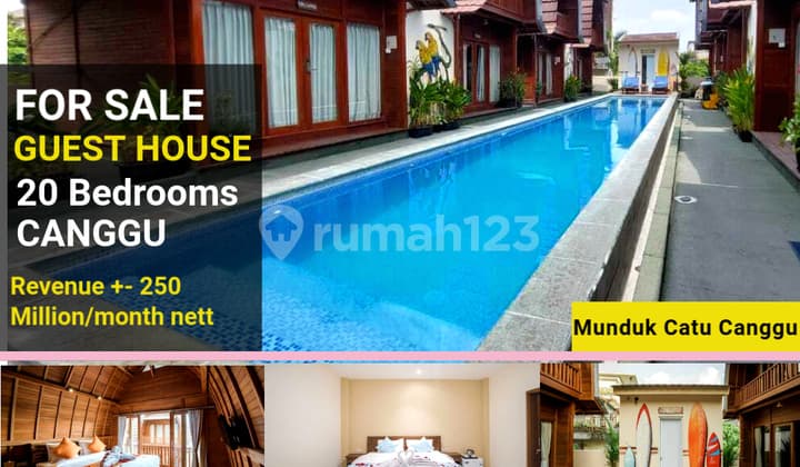 Villa Guest House Bawah Pasaran di Canggu