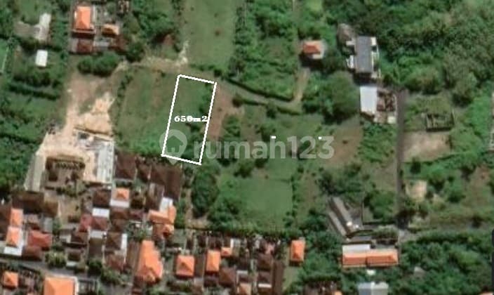 Tanah 650m2 Shm Dijual Murah di Ungasan Bali