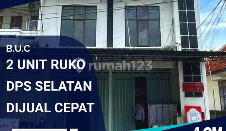 Ruko 2 Lantai Shm Dijual Cepat di Suwung Batan Kendal Denpasar