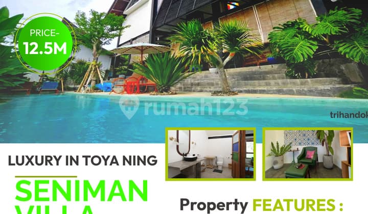 Villa Baru Furnished Shm di Ungasan Dijual Cepat