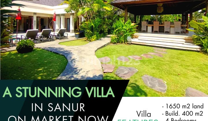 Villa Bagus Furnished Jalan Padanggalak Sanur Denpasar