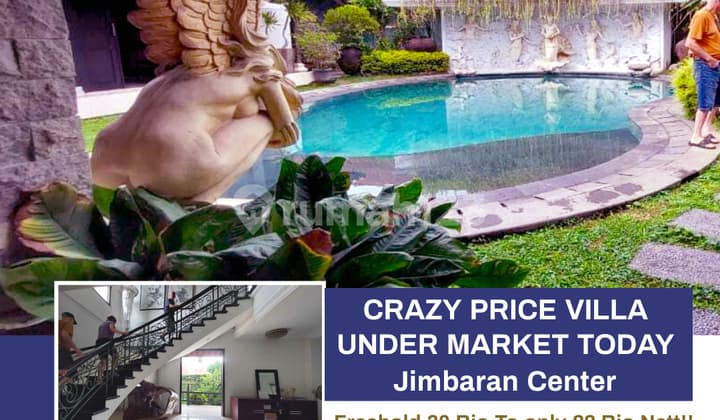 Villa 2 Lantai Mewah Luxury Dijual Bawah Pasaran di Jimbaran Bali