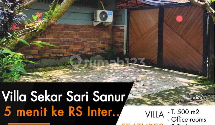 Rumah Villa Murah di Sanur Bali Bawah Pasar
