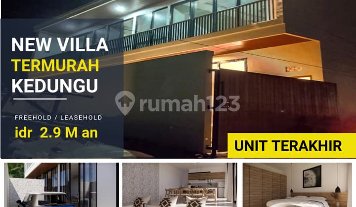 Villa 2BR kedungu dijual murah