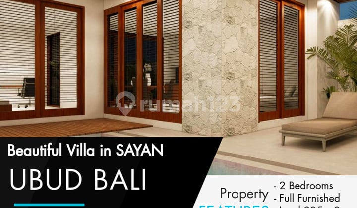 Villa di Jalan Raya Sayan Ubud Bali, Gianyar 185 m SHM