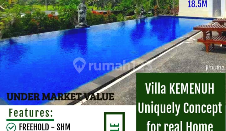 Villa Murah Bawah Pasar di Kemenuh Ubud Bali