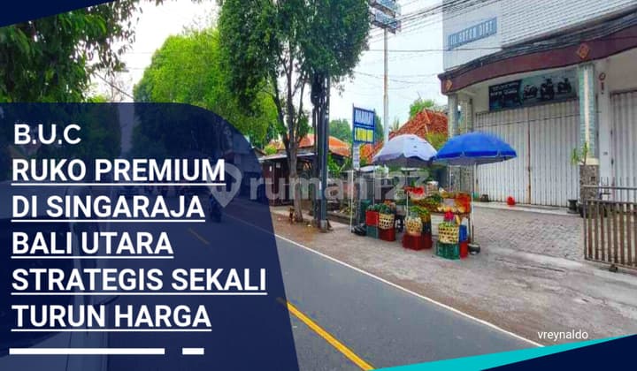 Ruko murah di singaraja di jual sangat BU