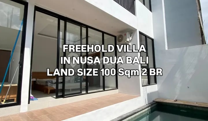 Villa Baru One Gate System Akses 2 Mobil di Nusa Dua Badung Bali