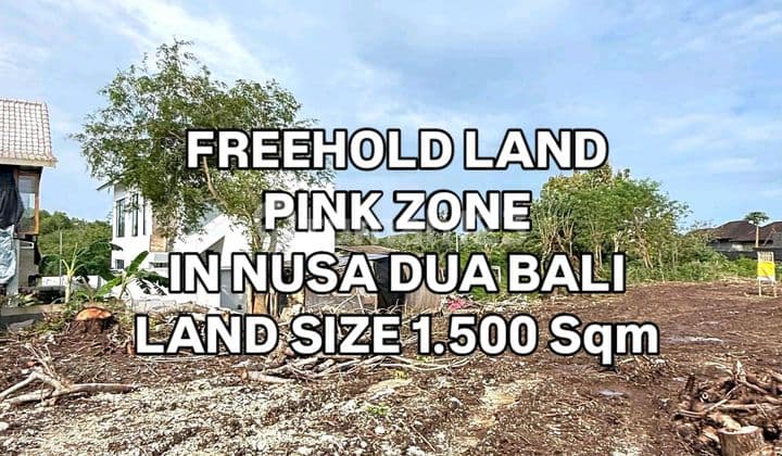 Cheap Land in Tourism Zone, Nusa Dua, South Kuta, Badung, Bali