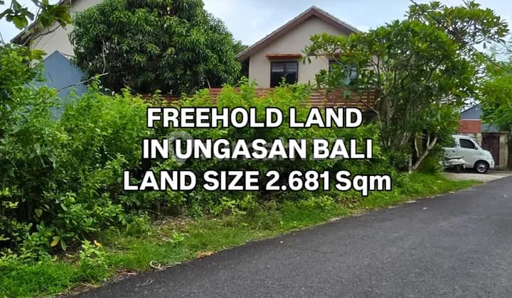 Tanah Cocok untuk Kavling di Ungasan Kuta Selatan Badung Bali