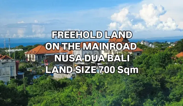 Commercial Land on Dharmawangsa Main Road, Nusa Dua, Badung, Bali