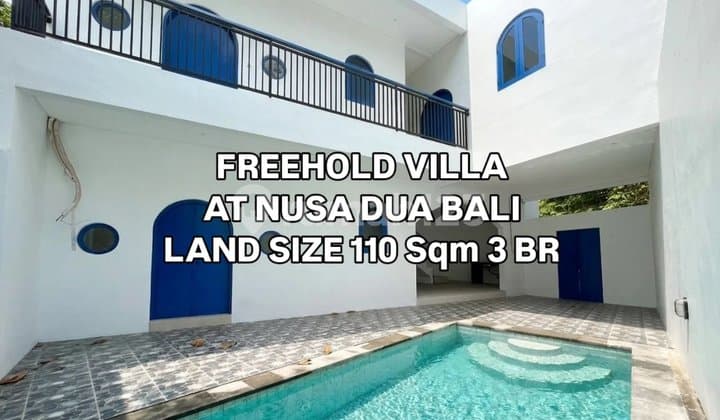Villa Baru 3 Kamar One Gate System di Nusa Dua Badungbali