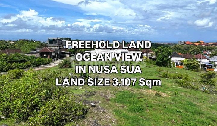 Sea View Land Suitable for Villa Complex in Nusa Dua, Badung, Bali