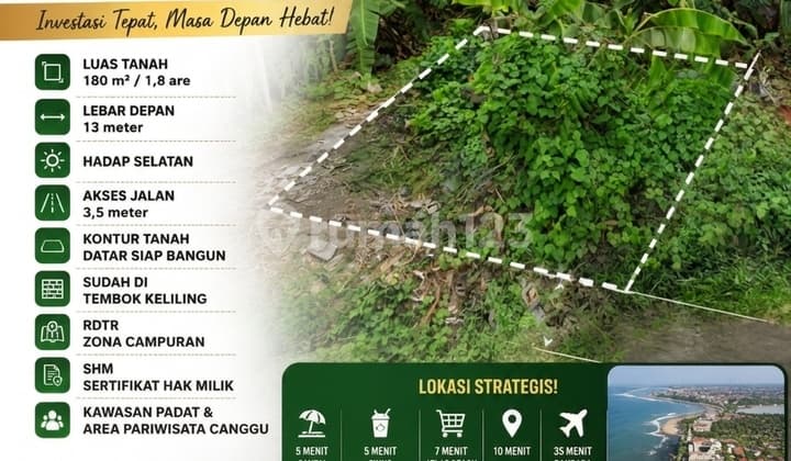 Villa Land in the Berawa Canggu Badung Bali Area