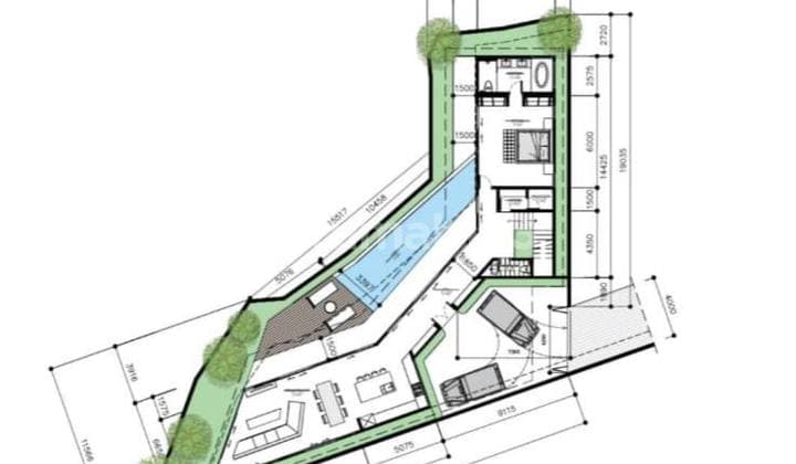 Land In Pererenan For Lease 27 Mln/Are/Year