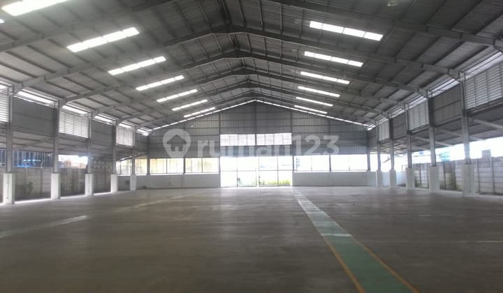 Gudang Murah Hadap Selatan Siap Pakai Di Kawasan Modern Pergudangan Cikande