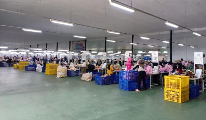 Gudang Cianjur Cipeyeum Eks Konveksi Akses Kontainer 40 Feet