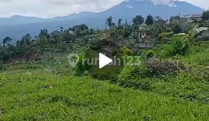 Tanah Bagus View Lepas Gunung Gede Untuk Villa