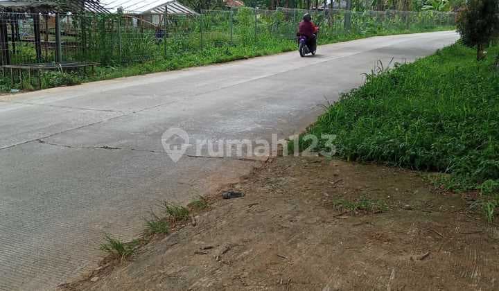 Tanah murah nempel jalan raya lokasi strategis dijasinga