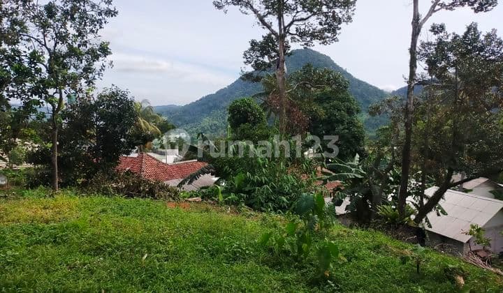Tanah untuk villa+rumah sangat strategis view lepas nempel jalan