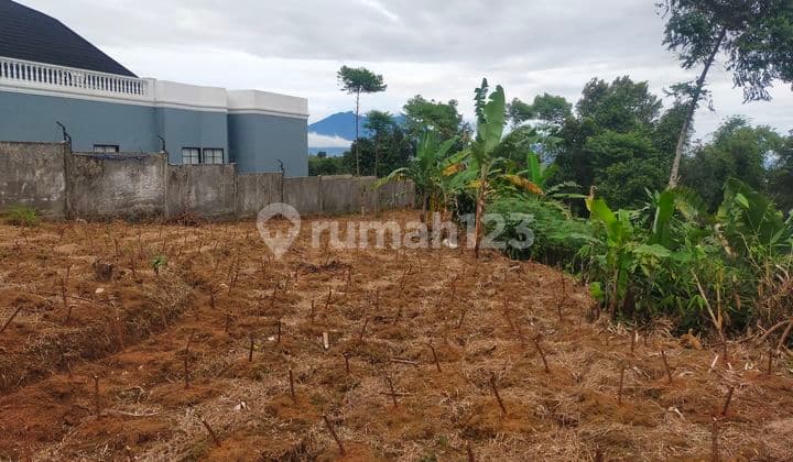Land for villa+house strategic location Mount Salak view.