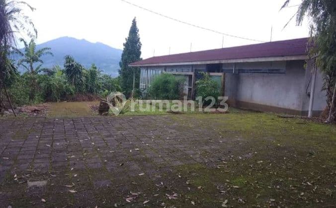 Tanah produktif kebun durian+villa siap huni strategis full view