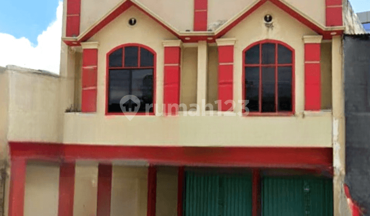 Ruko 2 gandeng hadap jalan raya luas 144m Jatinegara Jakarta Timur