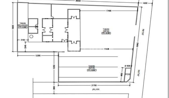 For sale: Land with Old Building Bonus in Tuban City Center