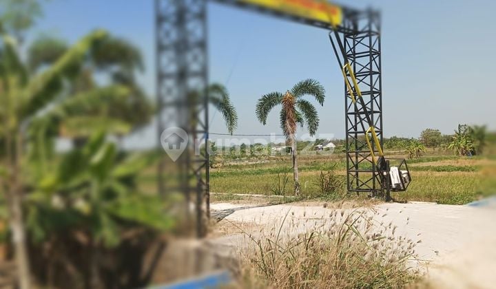 Tanah kavling siap bangun 12 x 12 mtr di Jl Menganti KPN Gresik