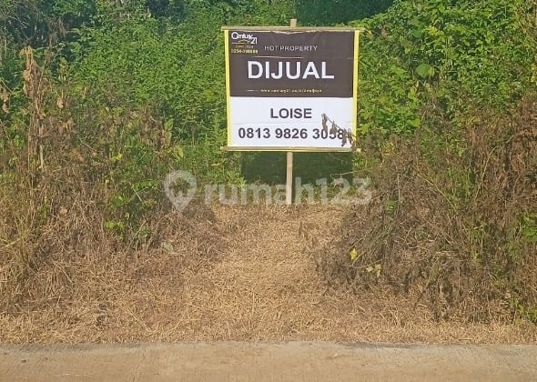 Tanah Harga Miring Kramatwatu Dekat Gunung Pinang