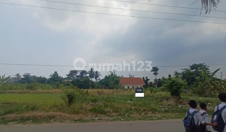 Tanah Strategis Jalan Utama Kalang Anyar Cibeber