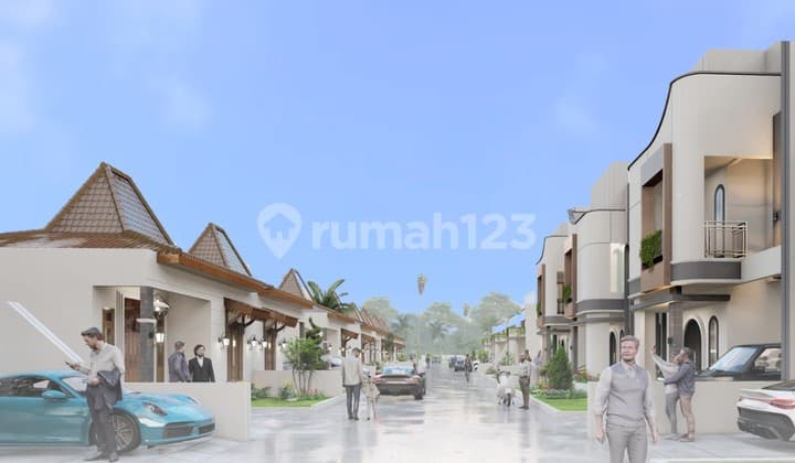 Rumah Dijual Djogja 360 Juta Konsep Joglo, SHM PBG.