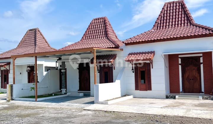 Dekat Jogja, Rumah Murah 299 Juta Model Joglo Modern
