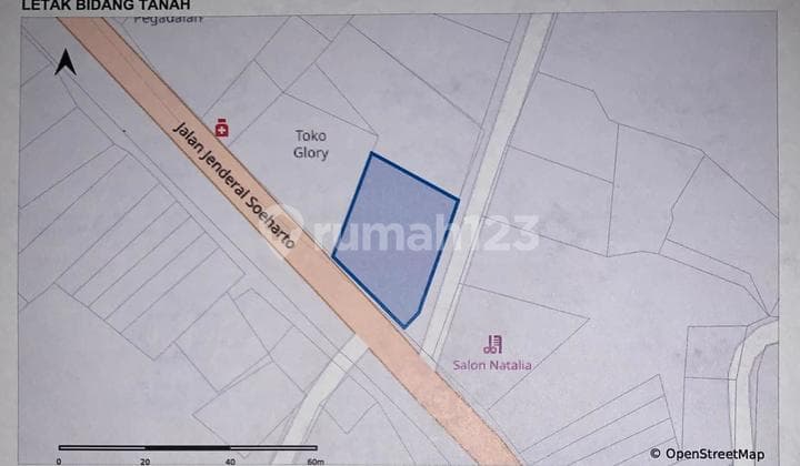 For Sale Land on Jln Jend Soeharto, Kupang, NTT