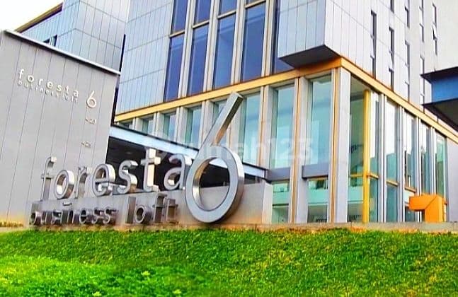 Exclusive Disewakan Foresta Business Loft 6 Posisi Hook, Seberang Showroom Mercedes Persis