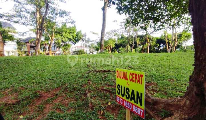 Kavling Serasa 1000M2 di Taman Telaga Golf BSD Posisi di Boulevard Samping Taman