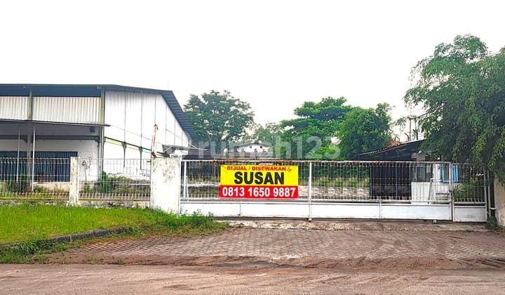 Dijual Cepat, Gudang Taman Tekno BSD Dekat Tol, Luas 8400 M2