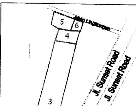 Tanah Buc di Pinggir Jl Utama Kuta Cocok Buat Usaha