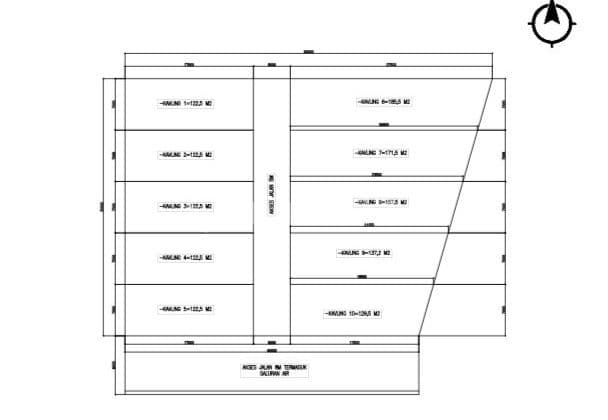 Tanah Sewa Kaflingan di Renon