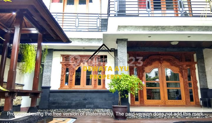 VILLA SEWA 2 KAMAR LAHAN 200M2 SEMI FURNISHED DI RENON