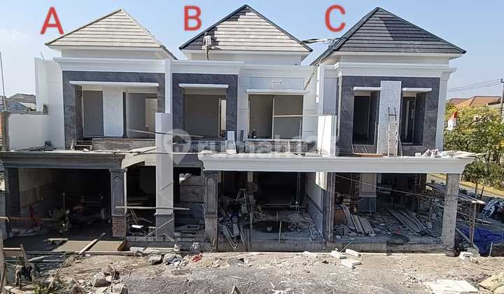 Rumah 2 Lantai Baru HGB di Araya 2 Double Way
