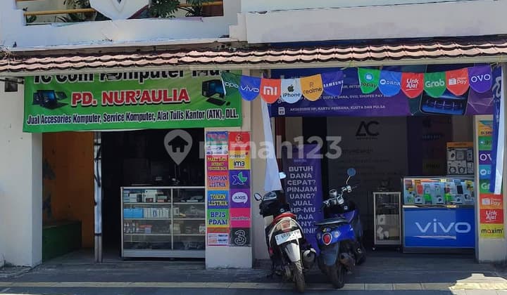 Shop House for Sale on Bank Garut Street, Depan BPRKS City.