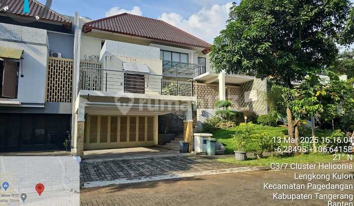 Rumah Premium Bsd City Cluster Elite De Park, Lelang Cash Only