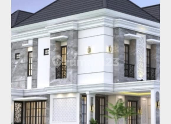 (Rumah B Posisi Hook) 3 Rumah Jejer American Style Kawasan Prestisius Kertajaya Indah Timur Harga Mulai 2M An