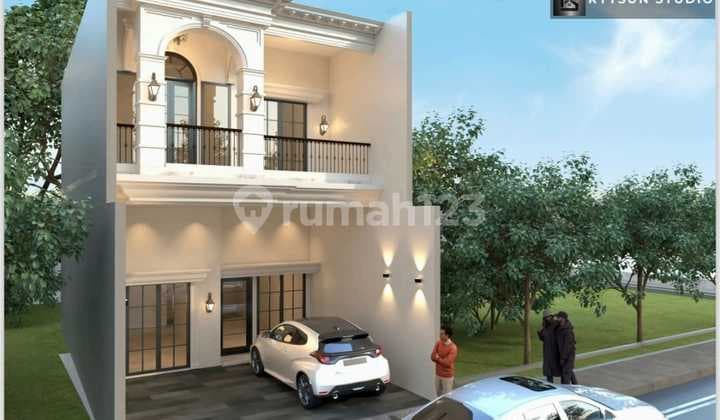 Rumah Siap Huni Dlm Cluster 5 Menit ke Tol Tb Simatupang, Bs KPR