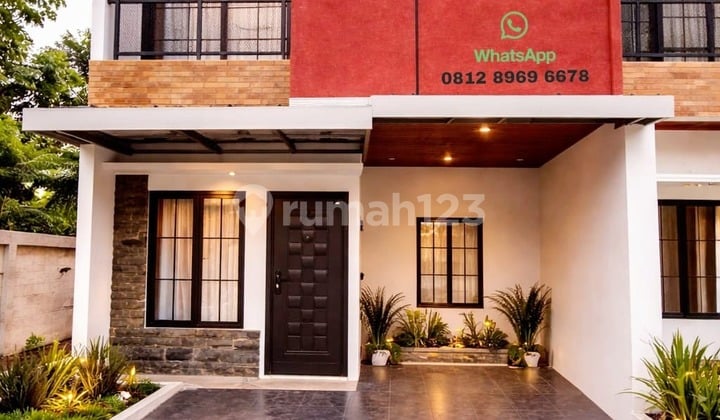 Cluster Eksklusif di Lubang Buaya Ada 20 Unit, One Gate Sistem Harga 800 Jutaan